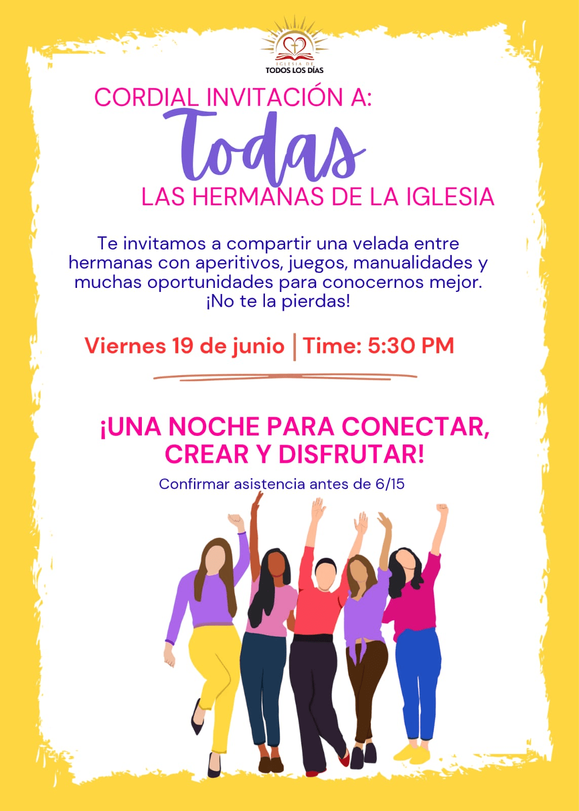 Reunión de Hermanas flyer